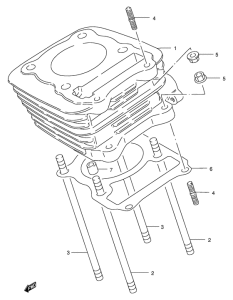 DR200 Цилиндр