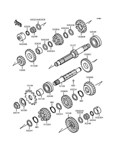 ZR750 Трансмиссия