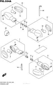 GSX-R1000 Сигналы поворотов