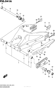 GSX-R1000 Rear Swingingarm