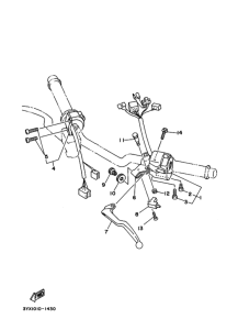 FZX250 ﾊﾝﾄﾞﾙｽｲﾂﾁ. ﾚﾊﾞｰ