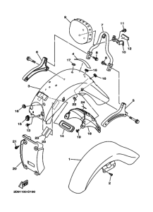 XV1700ATS XV17ATMT Крыло