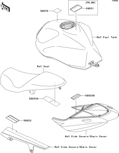 ZR750 Лейбл предостережения