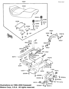 ZX900 Seat / seat cover