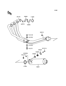 ZR400 Глушитель