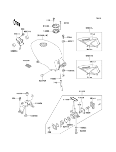 EX500 Fuel tank(1 / 2)