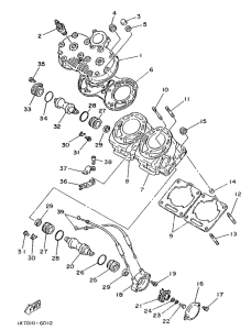 TZR250 Цилиндры