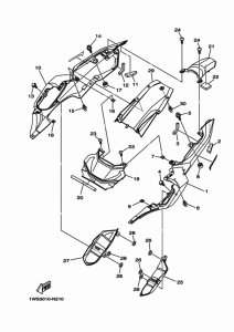 MT07A サイドカバ-
