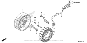 VFR1200X (DCT) Генератор