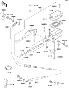 ZG1200 Цилиндр сцепления