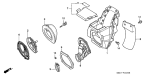 CR125R Воздухоочиститель