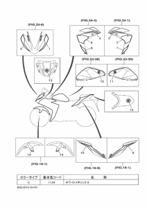 YZF-R3A エンブレム & ラベル 3