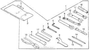 VF1100C Инструмент