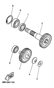 YQ50 Трансмиссия