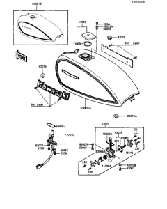 KZ440 Tank fuel
