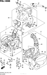VZR1800 Air Cleaner (Vzr1800Bzl7 E33)