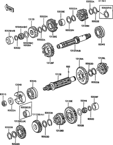 Z550 Transmission(1 / 2)