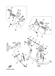 XP500 ｽﾀﾝﾄﾞ & ﾌｰﾄﾚｽﾄ