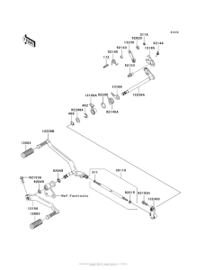 VN2000 Механизм переключения передач