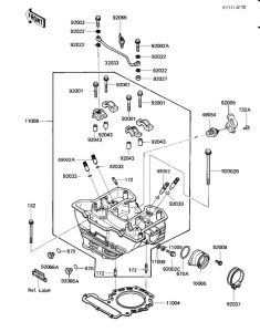 KL600 Головка цилиндров