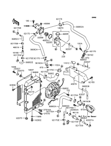 VN1500 Радиатор