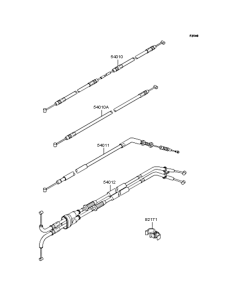 ZR1000 Тросы управления