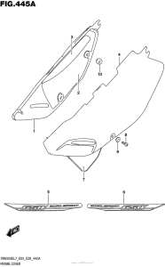  Обтекатель рамы