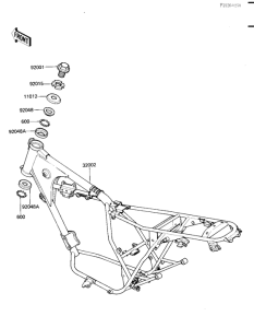 KZ1000 Frame comp