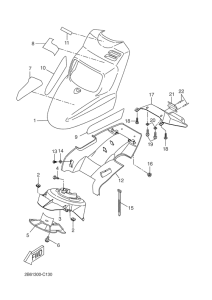 CW50L Переднее крыло