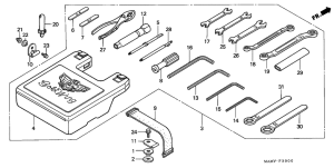 GL1500SE Инструмент