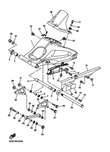 FZ1-S Задний рычаг и подвеска