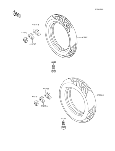 ZX600 Покрышки
