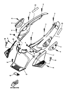 EW50 Боковые обтекатели