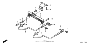 VFR800 Масляный картер