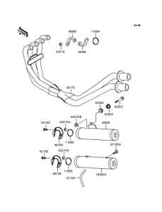 ZR400 Глушитель