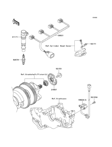 ZX1400 Система зажигания