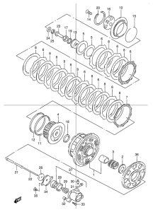 GSX1200 Бендикс