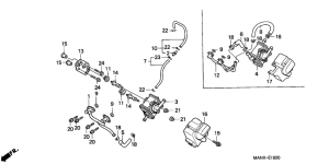 NX650 Воздушный клапан всасывания