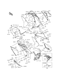 EX250 カウリングロアー