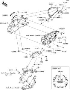 ZR750 Обтекатели