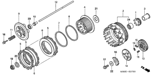 VTR1000F Бендикс
