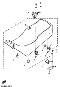 FJ1200A FJ1200AE FJ1200 Пружина