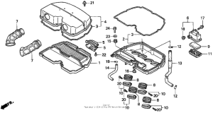 CBR900RR Воздушный фильтр