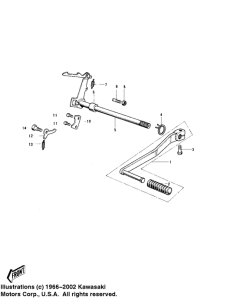 KH100 Переключатель передач