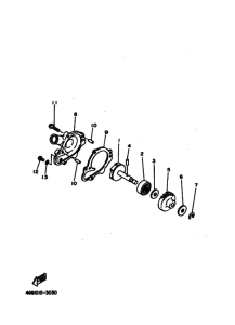 TY250Z Водяной насос