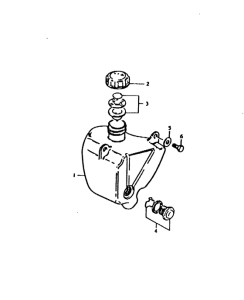 TS125 Бак масляный