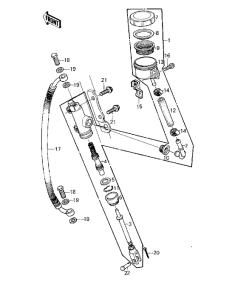  Задний тормозной цилиндр