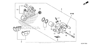  Задний суппорт