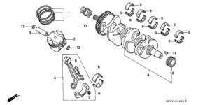  Crankshaft / piston