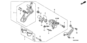  Задний суппорт